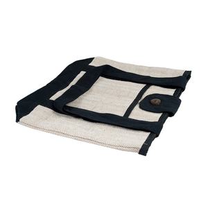 Bolsa de mano para usar en la playa Bolso de lona de gran tamaño, bolsa de mano de algodón resistente, venta al por mayor, promoción, 12 Oz - Product Image 5