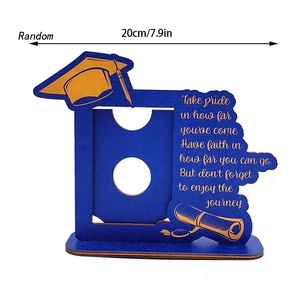 2024 personnalisé Graduation Plaque signe UV imprimé acrylique classe autocollant nouveau diplômé félicitations cadeau - Product Image 5