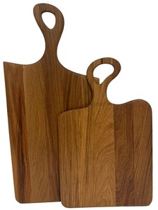 Planche à découper en bois écologique avec poignée, épaisseur 1,5 cm, grande planche rectangulaire pour la viande, le fromage, le pain, les légumes, utilisation en cuisine - Product Image 4