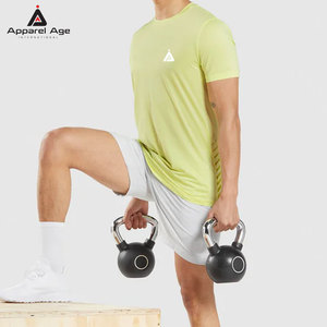 T-shirts de sport respirants à séchage rapide, dernier design, prix de gros, fabrication en usine, meilleur matériau, t-shirts de sport pour hommes - Product Image 5