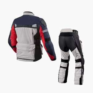 <b>Motorcycle</b> Auto Racing Leather <b>Summer</b> Printed Windproof Abrasion Resistant Cordura Breathable Protective Gears Motorbike Touring - Product Image 3