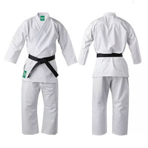 Kimono de Jiu Jitsu Brasileño BJJ, 100% Algodón, Blanco, Corte Regular, Transpirable, Peso de la Tela 480g, con Logotipo Frontal, Unisex para Adultos - Product Image 3