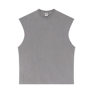 Camiseta Deportiva sin Mangas para Hombre de ANCHOR CLOTHING COMPANY, Cuello Redondo, Mezcla de Algodón, para Gimnasio, Entrenamiento Muscular, Chaleco Atlético - Product Image 3