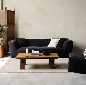 Minimalist Wooden Coffee <b>Table</b> with Low Profile Design for Modern Living Room <b>Sofa</b> Lounge and Home Furniture Supply - Product Image 2