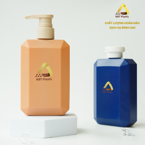 Bouteille à pompe OEM 350ml HDPE pour emballage cosmétique multicolore de shampooing lotion après-shampooing fournisseur d'usine du Vietnam - Product Image 3