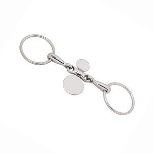 Nouvel Arrivage : Mors à bouche fermée en acier inoxydable, personnalisables, pour équipement équestre de luxe et tapis de selle abordables - Product Image 1