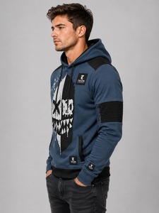 Premium Quality Men Printed Hoodie Breathable Casual <b>Sweatshirt</b> For <b>Gym</b> Walking Outdoor And Daily Performance Wear - Product Image 3
