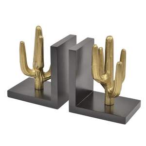 Private Labelling Classic Decorative Aluminum Bookends With Elegant Patterns For Traditional Bookshelf And Study Room Styling - Product Image 1