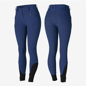 High Quality 4-way Stretch Horse Riding Breeches <b>Leggings</b> Tights <b>Equestrian</b> Wear Pants on Technical Fabric with Soft Feel - Product Image 5