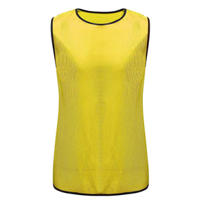 Unisex Soccer Team Practice Pinnies Scrimmage Training Mesh Football Vests Reversible Double Sided <b>Sport</b> Training <b>Bibs</b> - Product Image 1