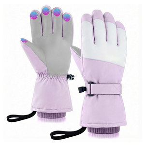 Gants de ski confortables de dernière génération, fabriqués au Pakistan, coupe-vent, gants de ski en promotion. - Product Image 1
