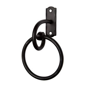 Modern Style Metal Towel <b>Ring</b> With Sleek Design Perfect For Contemporary Bathroom Decor And Towel Organization Needs - Product Image 5