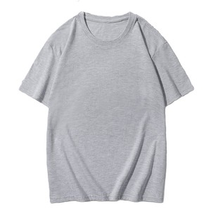 เสื้อยืดคอกลมแขนสั้นลำลองยูนิเซ็กซ์ ผ้าคอตตอน CVC หวีอย่างดี 180 กรัม ปักโลโก้ตามสั่ง ผลิตโดยโรงงาน BD ประเทศจีน - Product Image 3