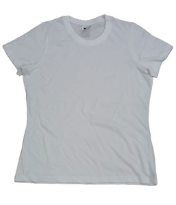 เสื้อยืดคอกลมผ้าฝ้ายแท้ 100% สไตล์ลำลองสำหรับผู้หญิง แฟชั่นฤดูร้อน ทันสมัย สีน้ำตาลล้วน แห้งเร็ว คุณภาพสูง ปรับแต่งได้ - Product Image 4