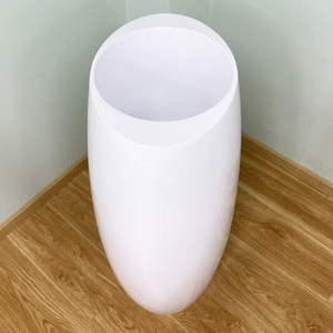 Pots à plantes décoratifs modernes en fibre de verre, en gros, à prix compétitif - Product Image 4