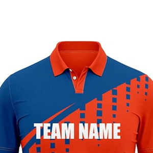 Team Logo <b>Name</b> Cricket Jerseys Printing Wholesale Custom Made Adult Sportswear 100% Polyester Breathable Durable Lightweight - Product Image 4