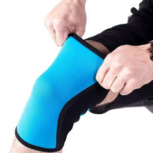 สนับเข่าป้องกันการบาดเจ็บ หนา 5 มม./7 มม. ทำจากนีโอพรีน รองรับการสควอทและเดดลิฟท์หนักๆ สำหรับออกกำลังกายในยิม - Product Image 1