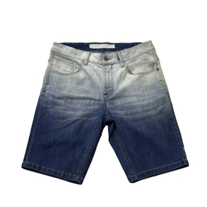 Shorts en jean pour hommes, coupe ample, délavés aux enzymes, style vintage, streetwear, collection 2026, vente chaude - Product Image 2