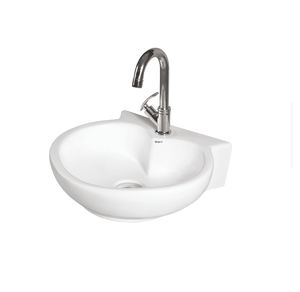 Lavabo de Pared de Cerámica Blanca de Excelente Calidad, Certificado ISO y CE, para Uso en Hogares y Villas, en Venta - Product Image 1