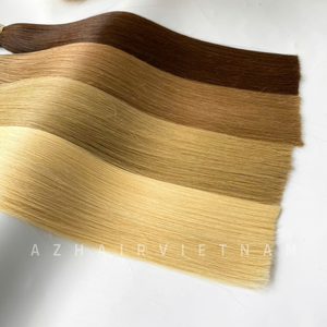 Extensiones de cabello Remy vietnamita 100% más vendidas a granel crudo sin procesar extremo completo Super doble dibujado proveedor mayorista directo - Product Image 3