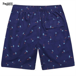 Servicio OEM de Marca Personalizada, Shorts de Playa para Hombre, Secado Rápido, Transpirables, Ecológicos, para las Cuatro Estaciones, Trajes de Baño de Lona - Product Image 2