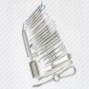 Kit de Instrumentos Periodontales de 33 Piezas, Implantes Dentales, Acero Inoxidable, Instrumentos Quirúrgicos y de Ortodoncia, OEM CE - Product Image 3