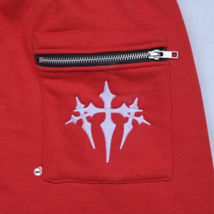 Pantalones de chándal de algodón negros para hombre, con cintura elástica y cordón, informales, de peso medio, para otoño, lisos, teñidos, de punto, precio mayorista - Product Image 4
