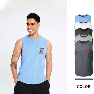 เสื้อกล้าม Solid Trader Simple Training Tank น้ำหนักเบา ระบายอากาศดี ใส่สบาย เคลื่อนไหวสะดวก เสื้อกล้ามผู้ชาย - Product Image 4