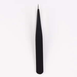 Pinzas para Pestañas de Acero Inoxidable de Alta Calidad, Precisión, Antiestáticas y Duraderas, con Punta Suave, Logotipo y Empaque Personalizables - Product Image 5