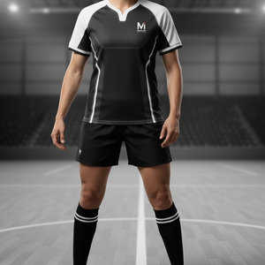 Ensembles d'uniformes de rugby personnalisés imprimés par sublimation à prix d'usine, maillots et shorts de rugby professionnels unisexes, séchage rapide, antibactériens - Product Image 3