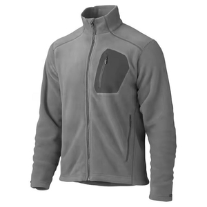 Chaqueta de Forro Polar Sherpa para Hombre, Cálida, Informal, para Invierno, con Cierre Completo, Logotipo Frontal Personalizado, Chaqueta Térmica Suave - Product Image 1
