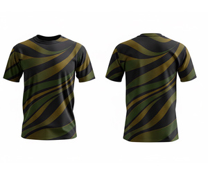 High Performance Sublimation T-Shirts Sweat Wicking Material | <b>Men</b> Women Youth Sizes | Lightweight Quick Dry Training Sportswear - Product Image 5