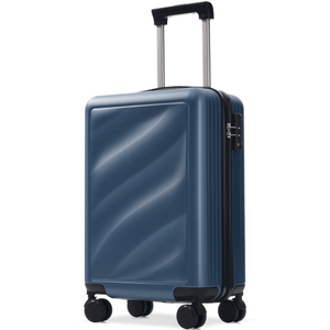3-Piece Lightweight Durable ABS Luggage Set with Spinner Wheels TSA <b>Lock</b> Carry Checked Travel <b>Suitcases</b> for Holiday Packed Bag - Product Image 1