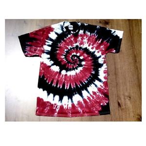 T-shirts surdimensionnés en coton 100 % personnalisés tie-dye pour hommes, avec design de marque sur mesure, respirants, en provenance du Bangladesh - Product Image 2