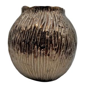 Jarrón Decorativo de Metal con Acabado de Diseño para Flores, Adorno Premium para el Hogar - Product Image 3