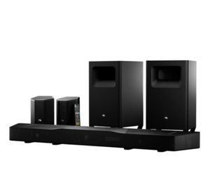 Système Home Cinéma Électrique AFFORDABLE BEST SALES avec Barre de Son et Haut-parleurs Sans Fil Noir, Ensemble Audio 5.1 Canaux - Product Image 3