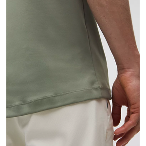 ผ้าแคนวาสผสมสแปนเด็กซ์/คอตตอน พิมพ์ลายกอธิคสำหรับเสื้อเชิ้ต ปักโลโก้ด้านหน้าตามสั่ง ดีไซน์กระเป๋าเสื้อ กันยับ สำหรับผู้ชาย ขายส่ง - Product Image 6