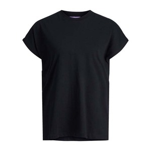Camisetas de Algodón de Color Azul Claro para Mujer - Product Image 2