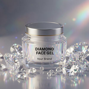 Gel visage éclaircissant hydratant anti-âge ODM OEM Diamond Face Gel, gel visage qui rehausse l'éclat - Product Image 6