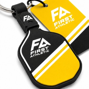 Mini Pickleball Keychain Featuring Paddle and Ball Charm High Quality Metal <b>Ring</b> Ideal for Keys Travel Bags and Daily Carry - Product Image 5