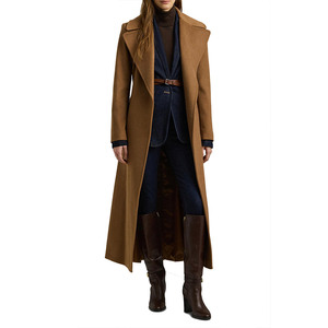 Nouvelle Trench-Coat Longue en Laine Véritable Double Face pour Femme – Élégante et Chaude pour l'Automne et l'Hiver – Manches Longues – Garde au Chaud - Product Image 2