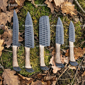 Customizable Damascus Steel 3 Pcs Kitchen Chef <b>knives</b> <b>Set</b> 9-12 in Japanese Forged Damascus <b>Knives</b> Rosewood Handle Professional - Product Image 6