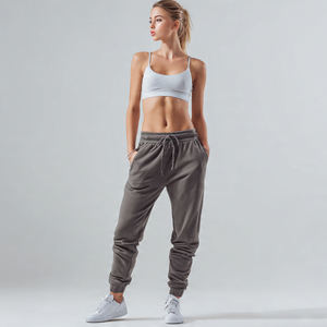 Pantalones Deportivos de Invierno para Mujer al por Mayor, Estilo Urbano, Ecológicos, Ligeros, con Cordón Ajustable - Product Image 6