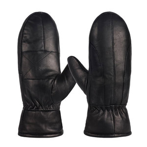 Guantes de esquí de cuero de cabra de diseño moderno 2026, guantes de snowboard de dedo completo a la venta a bajo precio - Product Image 1