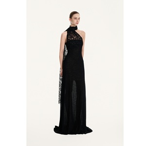 Proveedor Mayorista en Línea de Vestidos para Mujer, Vestido Elegante CORINNE con Encaje, Escote Cruzado, Corpiño de Encaje, Sin Mangas, Vestidos Elegantes - Product Image 4