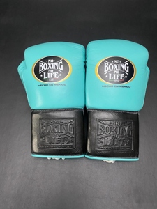 Guantes de Boxeo Ligeros, Diseño 'No Boxing No Life', Forro Interior Transpirable, Forma Ergonómica para la Cabeza, Cierre Firme en la Muñeca, Acabado Suave - Product Image 6