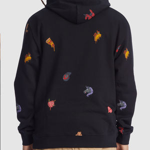 <b>mens</b> <b>hoodie</b> <b>hoodie</b> <b>for</b> <b>men</b> <b>black</b> pullover streetwear printed graphic fleece casual winter fashion oversized hooded sweatshirt - Product Image 6