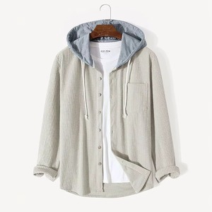 Sudadera con Capucha Personalizada con Logotipo, 100% Algodón, Cuello Alto, Corte Holgado, Estilo Informal, con Parches de Colores, Teñido Liso para Otoño - Product Image 5