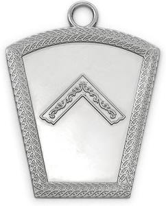 Collier de cérémonie pour maître anglais, avec marque de réglementation - Plaqué argent, en argent sterling - Product Image 1