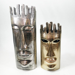 Escultura Abstracta Creativa de Aluminio, Figura Decorativa Moderna Hecha a Mano para Exhibición en Mesa y Estante - Product Image 4